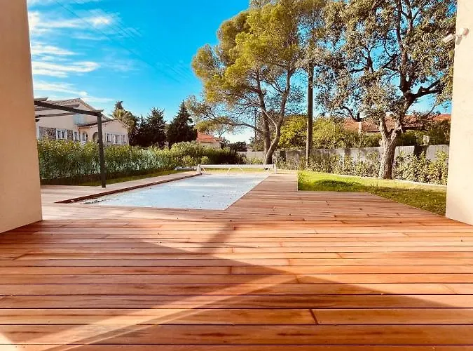Magnifique Contemporaine Climatisee Piscine Ref Notre Dame Villa Saint-Raphaël